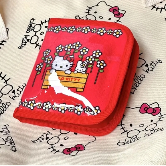Hello Kitty Flowers wallet - Picture 5 of 6